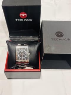 TECHNOS テクノスT2046TBメンズ腕時計クォーツ マルチファンクション 
