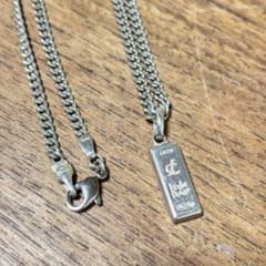 レダシルマ ペンダントネックレス petite インゴット シルバー 50cm レダシルマ ペンダントネックレス petite インゴット シルバー 50cm