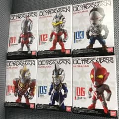 コンバージヒーローズ　ウルトラマン６種類セットのサムネイル