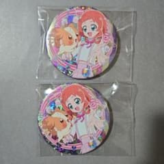 プリキュア わんぷり 缶バッジ 犬飼いろは こむぎ ワンダフル