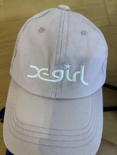 X-girl キッズ キャップ ピンクのサムネイル