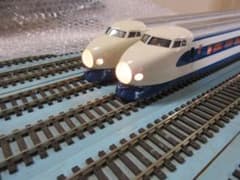 0系 新幹線 先頭制御車２点セット HOゲージ　(金属製 /カツミ製） 0系 新幹線 先頭制御車2点セット HOゲージ (金属製 /カツミ製