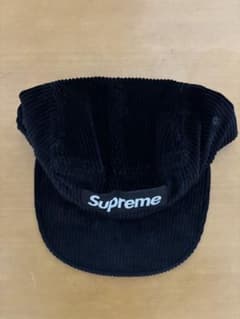 Supreme 25FW Corduroy Camp Cap Black - メルカリ