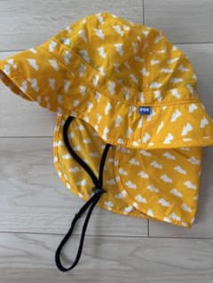 ★HELLY HANSEN 日よけ付きハット イエロー★のサムネイル