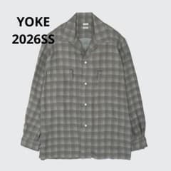 YOKE 26SS Rayon Acetate オープンカラーシャツ - メルカリ