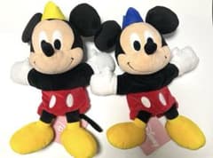 ミッキーマウス ぬいぐるみ 2体セット GiGO限定　パペット