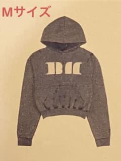 BABYMONSTER ベビモン HOODIE スウェット ブルー Mサイズ - メルカリ