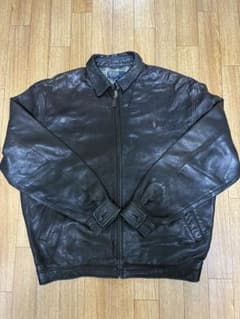 ラルフローレン 90s ビンテージ 羊革 胸ポニー レザージャケット 