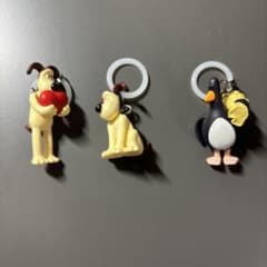 ウォレスとグルミット めじるしアクセサリー 全3種セットのサムネイル