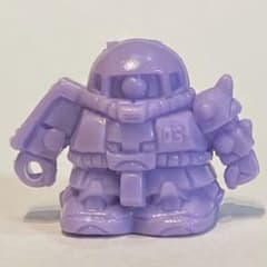 当時物 ガン消しMS-06R-1A 高機動型ザクIIパープル 武器無し SD - メルカリ