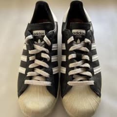 赤*ぺ様 【ヴィンテージ加工】adidas superstar FV2832 コ - メルカリ