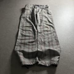00s archive OAKLEY チェック 刺繍pants y2k tech - メルカリ