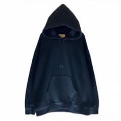 【極美品】STUDIOUS 超度詰オーバーサイズプルオーバーパーカー ブラックのサムネイル