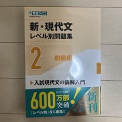 新・現代文レベル別問題集②初級編のサムネイル