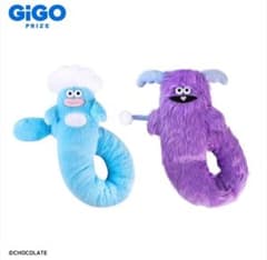 ホイッピ&ラッピ　ぬいぐるみマフラー　全2種セット　GIGO限定　おまけ付き