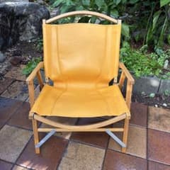 カーミットチェア用　張り替えレザーシート【一体型・イエロー】 カーミットチェア用 張り替えレザーシート【一体型・イエロー】 - メルカリ