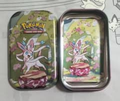 [해외 한정]님피아 다메칸 케이스 mini tin 오목 있음