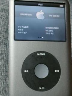 Apple iPod Classic 160GB バッテリーほぼ未使用HDD交換