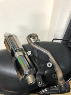 v125 社外マフラー ヨシムラのサムネイル
