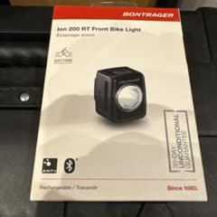 ボントレガー ION200 RT Front Bike Light 新品 - メルカリ