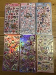 プチドロップ、うるちゅる、キラキラエンジェル、シャカシャカシールセット売りのサムネイル