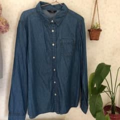 お値下げ 376.＊未着用＊デニムシャツのサムネイル