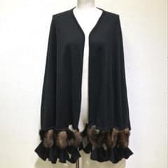 シェリミー cherimi ファー ポンチョ コート 白 ホワイト | Shop at