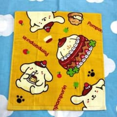 ポムポムプリン フェイスタオル
