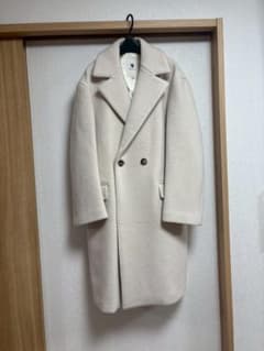 BLAMINK オフホワイト　ダブルブレストコート 36 BLAMINK オフホワイト ダブルブレストコート 36 - メルカリ