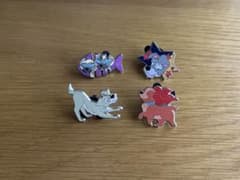 A7】 わんわん物語 4個セット ディズニー ピンバッジ - メルカリ