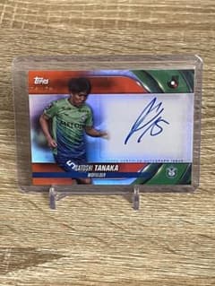 Topps Jリーグ 田中聡 直筆サインカード 25枚限定のサムネイル