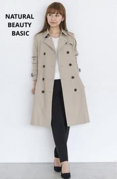 ☆ NATURAL BEAUTY BASIC 베이직 트렌치 코트 L