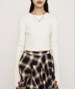 【SLY】BASIC RIB TOPS ベーシック リブ トップスのサムネイル