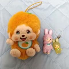 モンチッチ ぬいぐるみ マスコット 3点セットのサムネイル