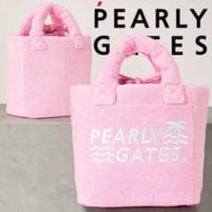 新品未使用 パーリーゲイツ ペールピンク パイルカートバッグ 定価