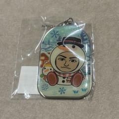 背景付きメタルキーホルダー 雪だるまver. EXILE AKIRA
