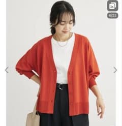グリーンパークス　春夏カーディガン　美品　M〜 Lのサムネイル