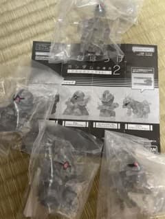 機動戦士ガンダム まちぼうけ2 ブラッククリアVer.ドム２個　バクゥ２個のサムネイル