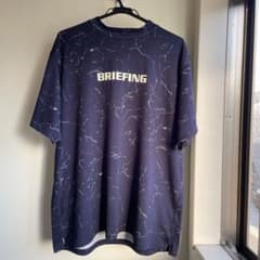 BRIEFING 半袖シャツ ネイビー L - メルカリ
