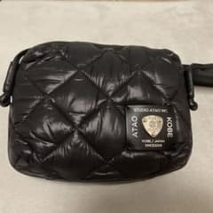 新品未使用　ATAO アタオ　コラッツァ　ショルダーバッグ　キルティング　黒 ☆新品☆アタオ コラッツァ ショルダーバッグ キルティング 黒 - メルカリ