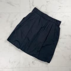 マッキントッシュフィロソフィー フレアスカート 黒 サイズ38*OC956