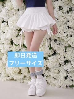 新品 Darich ヘムリボン バルーンスカート ホワイト ダーリッチ - メルカリ