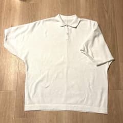 MUJILabo ニットポロシャツ Lのサムネイル