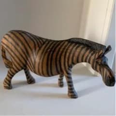 シマウマ　ハンドメイド　アフリカのサムネイル