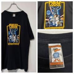スターウォーズ パロディt スーベニア 黒t キャラクター tシャツ XL 古着のサムネイル