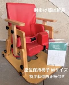 バンビーナチェア Mサイズ 転倒防止板付き 座位保持のサムネイル