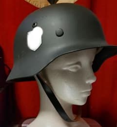ww2✮ドイツ軍M３５ヘルメット✮レプリカ✮頭囲58㌢✮ ww2✮ドイツ軍M35ヘルメット✮レプリカ✮頭囲58㌢✮ - メルカリ