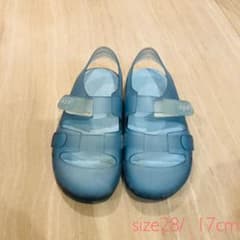 【美品】igor サンダル　サックスブルー　17cmのサムネイル
