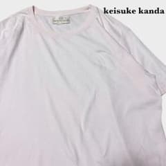 keisuke kanda 手縫いのTシャツ ピンク オーバーサイズ - メルカリ