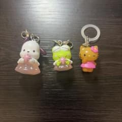サンリオキャラクター ミニチュアチャーム 3種セットのサムネイル